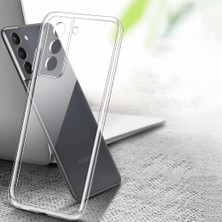 Bzontech Samsung Galaxy S20 Fe Ile Uyumlu Kılıf Şeffaf Kamera Korumalı Soket 3D