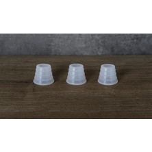 Puffstore Nargile Lüle Contası Silikon Şeffaf 3 Adet Uyumlu Lüle Contası