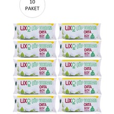 Marsilyan Orta Boy Çöp Torbası 55 x 60 cm 20 Li Rulo x 10 Paket = 200 Adet (Mavi)