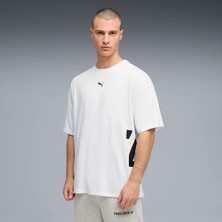 Puma Erkek Beyaz Puma M Graphıc Oversızed Tee Beyaz Erkek T-Shirt