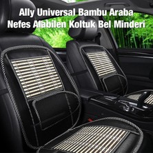 Marsilyan Ally Universal Bambu Araba Nefes Alabilen Koltuk Bel MINDERI-(5775)