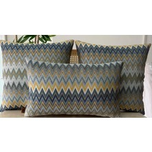 Elanora Home Dekoratif Kırlent Kılıfı,yüksek Kaliteli Dokuma Kumaş,,3’lü Set