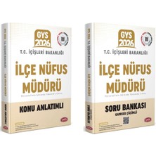 Data Yayınları Data 2026 GYS İçişleri Bakanlığı İlçe Nüfus Müdürü Konu Anlatımlı