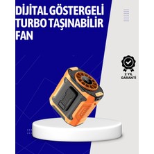 Marsilyan 5000MAH Şarjlı Soğutma Fanı Taşınabilir