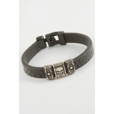 Marsilyan Kuru Kafa Kaliteli Suni Deri Bileklik