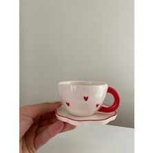 Kalpli Türk Kahvesi Fincani Geniş Form