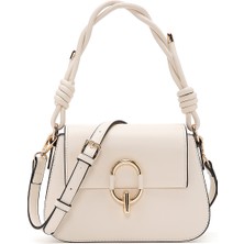 Derimod Kadın Krem Uzun Askılı Omuz Çantası 26SBD281618