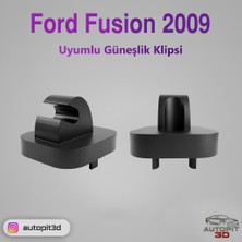 AutoPit 3D Ford Fusıon (2009) Uyumlu Güneşlik Klipsi