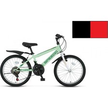 Ümit 2067 Speedo Erkek Çocuk Bisikleti Mtb-V 20 Jant 18 Vites Srn Siyah Kırmızı