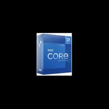 Intel İ7-12700KF 12 Core, 3.60GHZ, 25MB, 125W, LGA1700, 12.nesil, Box, (Dahili Grafik Yok, Fan Yok)