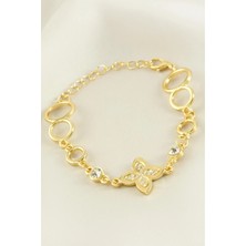 Marsilyan Çiçek Taşlı Bileklik