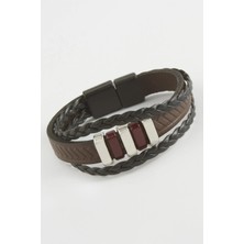 Marsilyan Mıknatıslı Orjinal Deri Bileklik