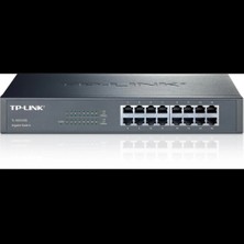 TP-Link Tp-Lınk TL-SG1016D, 16 Port, Gigabit, Yönetilemez, Metal Kasa, Rackmount Switch