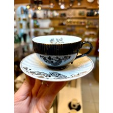 Acar Clarıssa Siyah Tek Kişilik Türk Kahvesi Fincanı