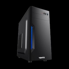 Vento TA-K61 Mid Tower, 550W 80+ Siyah, Atx Kurumsal Kasa