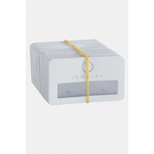 Marsilyan Pencere Plastik Küpe Kartı 100 Adet