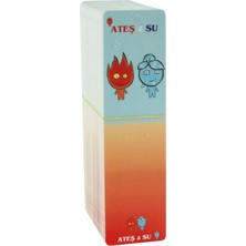 Marsilyan Ateş Su Dik Set Kolye Kartı