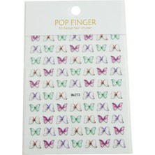 Marsilyan Kelebek Tattoo Dövme Sticker