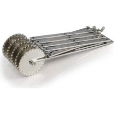 Dişli 5li Ayarlı Hamur Kesici Rulet 5li Ayarlı Hamur Ruleti