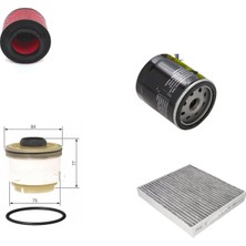 Sardes Filtre Seti Toyota Hilux 2.5 3.0 Dizel 2007-2015 4lü Hava + Yağ F. + Yakıt + Polen