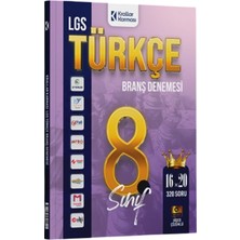 Krallar Karması 8. Sınıf Lgs Türkçe 16 x 20 Branş Denemeleri