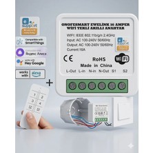 Onoffsmart Ewelink Destekli Akıllı Wifi Tekli Işık Anahtar 16 Amper