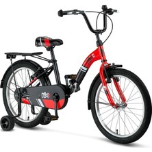 Ümit 1619 Pıcolo Katlanır Erkek Çocuk Bisikleti V 16 Jant Viessiz Siyah Kırmızı