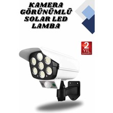 Marsilyan Kamera Görünümlü LED Lamba Dönebilen Bahçe Aydınlatması Duvar Lambası