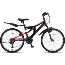 Ümit 2629 Blackmount Ams.erkek Dağ Bisikleti V 26 Jant 21 Vites Siyah Kırmızı