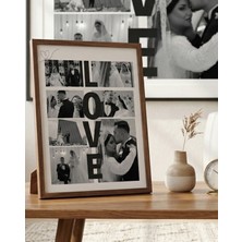 Atelier Baskı Sevgiliye Özel Tasarımlı Hatıra Tablosu - Kişiye Özel Fotoğraflı Poster (A4 Boyut-Çerçevesiz)