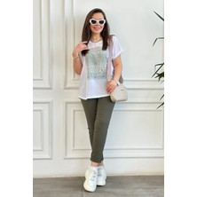 Battal Boy Duble Paça Beli Lastikli Pantolon