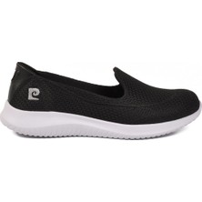 Pierre Cardin Siyah Beyaz Fileli Hafif Kolay Giyebilir Kadın Günlük Ayakkabısı PC-30168 Z