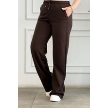 Beli Lastikli Bol Paça Pantolon