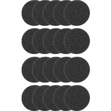Rulia Professional Tek Kullanımlık 100 Adet (240 Grit) Podo Disk Yedek Uçlar | Zımpara Pedi 25 mm