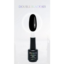 Rulia Professional Rulia Kalıcı Oje Double Black 103 15 ml