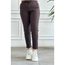 Beli Lastikli Duble Paça Pantolon