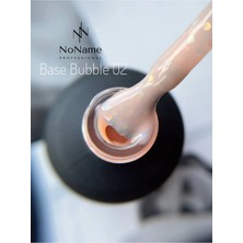 Rulia Professional Noname Professional Bubble Base Coat - No 1 Yoğun Büyük Simli Kendinden Parlak Baz Kat - 15 ml