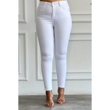 Küçük Beden Dar Paça Likralı Kot Pantolon