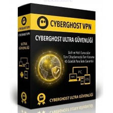 Cyber Ghost Cyberghost Vpn - 7 Cihaz 1 Yıl Sınırsız Trafik (Windows/mac)