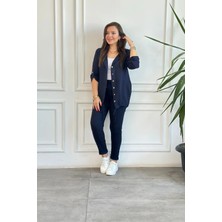 Beli Lastikli Duble Paça Pantolon