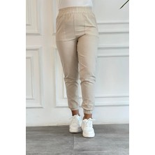 Paçası Lastikli Iki Cep Pantolon