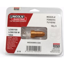 Lincoln Electric W03X0893-32A Plazma Nozul 100A – 5 Adet