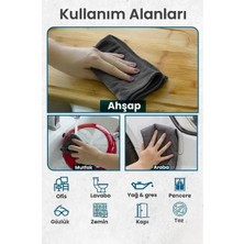 Carger Büyük Boy Mikrofiber Genel Temizlik Bezi 50X70 Gri 1 Adet