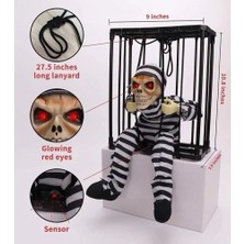 Marsilyan Mahkum Görünümlü Kuru Kafa Iskelet