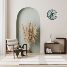 Çetiner Group Krem 36 cm Paris Strawberry Bird Duvar Saati