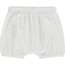 Civil Baby Müslin 3-12 Ay Şort - Ekru 12-18 Ay