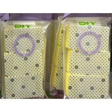 M.r Diy Sarı Sünger 3 Adet (2 Paket)