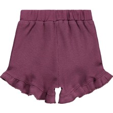 Civil Baby Papatya Baskılı 6-18 Ay Şort - Lila 12-18 Ay