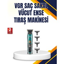 Marsilyan Vgr V-695 Profesyonel Tıraş Makinesi Seramik Bıçaklı Turbo Güçlü Motor