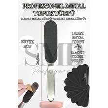 SMB Profesyonel Çelik Topuk Törpü Başlık + 10 Yedek Törpü